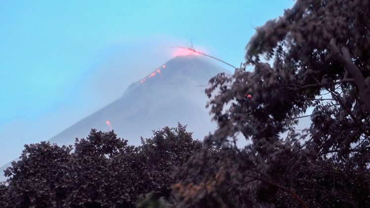 Gwatemala, erupcja wulkanu