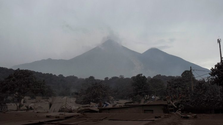 Feuervulkan in Guatemala