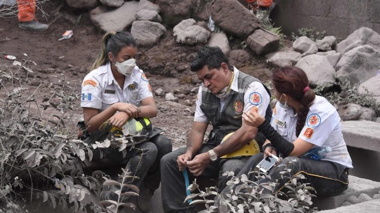 Hope ebbs for finding survitors as rescuers continue to search for victims of the Fuego Volcano