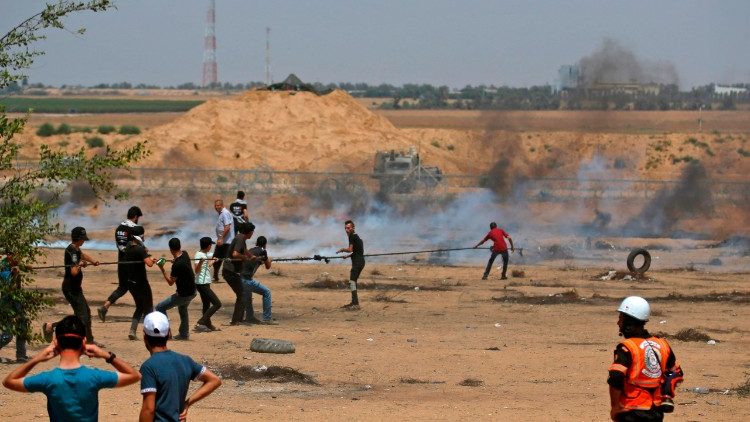 Seit März gibt es immer wieder gewaltsame Auseinandersetzungen an der Grenze zu Palästina