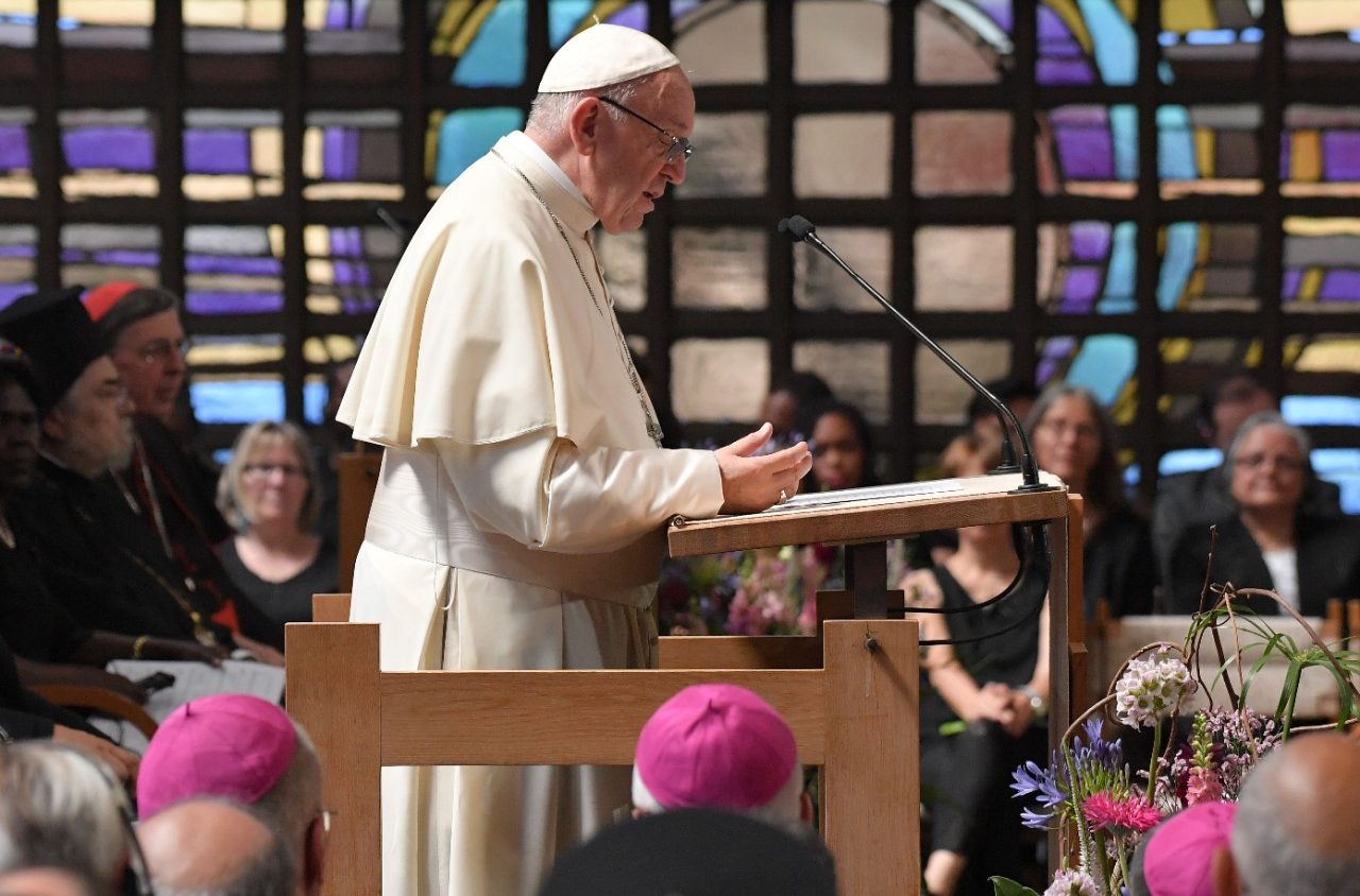 Папа франциск: идти к единству в святом духе - vatican news