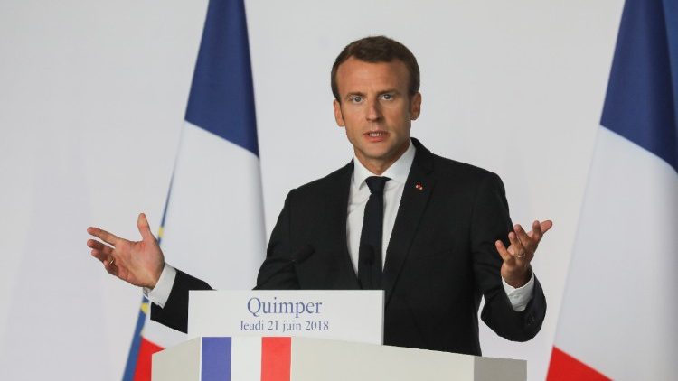 Ilustračná snímka (prezident Emmanuel Macron)