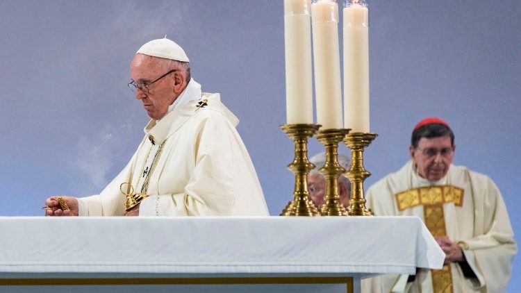 Кардынал Курт Кох падчас папскай Імшы. Ілюстрацыйнае фота