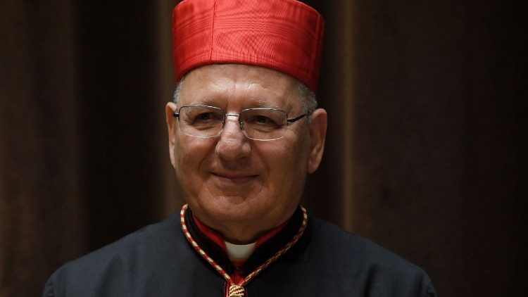 Chaldejský patriarcha, kardinál Louis Raphael Sako (snímka z konzistória 28.6. 2018)