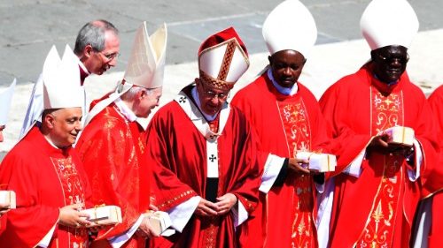 Pápež František odovzdal páliá 29 novým metropolitom