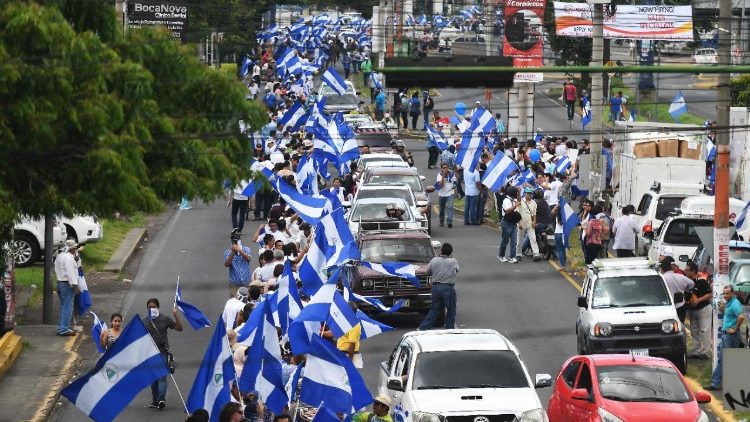Biểu tình chống bạo lực tại Nicaragua