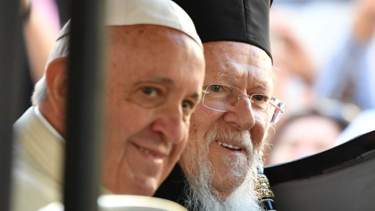  Papež Frančišek in patriarh Bartolomej