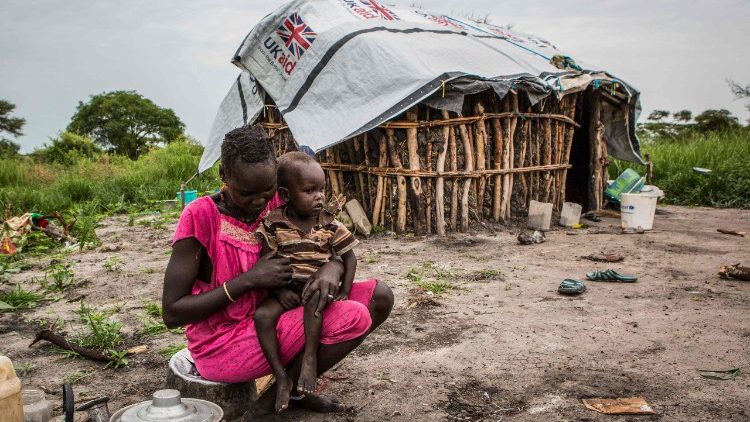 Mutter und Kind, Südsudan