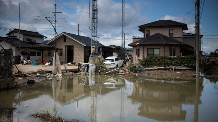 Övervämning i Japan