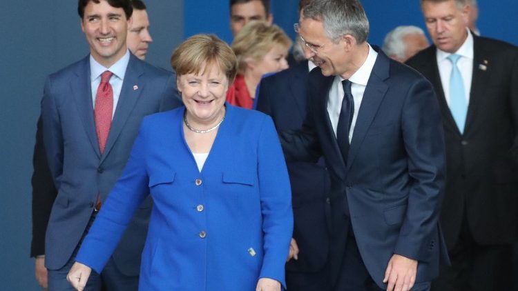 Leaders gathering in Brussels for NATO summit