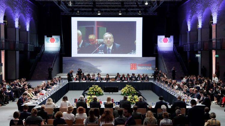 Foto vom informellen Treffen der EU-Innenminister am 12. Juli in Innsbruck, bei dem auch über Migrationsrichtlinien diskutiert wurde. Am 1. Juli hat Österreich den EU-Ratsvorsitz übernommen.