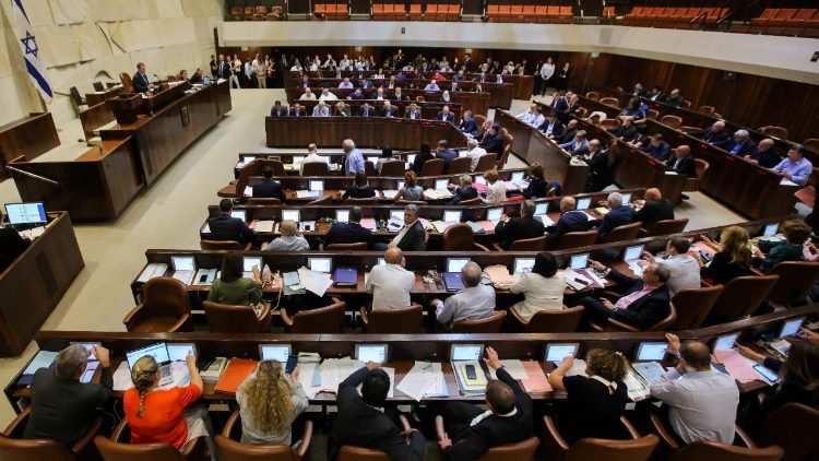 La Knesset, le Parlement israélien.