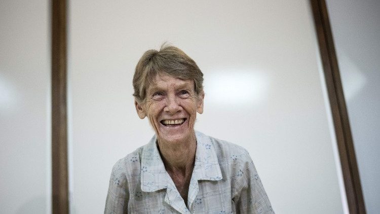 Sr. Patricia Fox NDS of Australia,  a missionary in the Philippines.