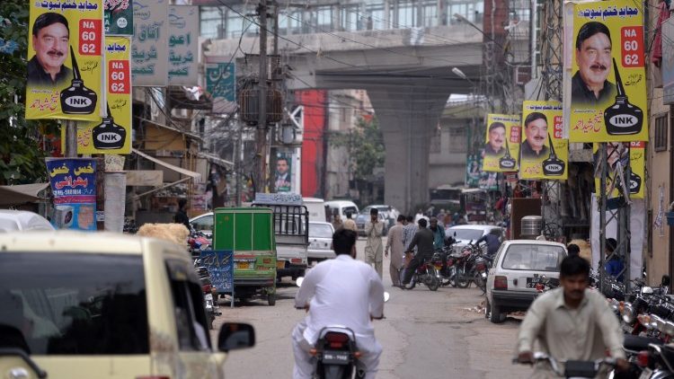 Straßenszene aus Pakistan 