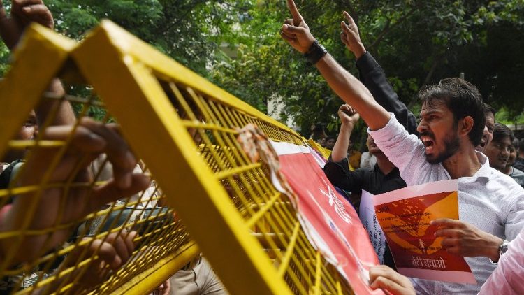 भारत बलात्कार के विरोध में प्रदर्शन