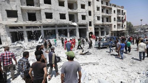 सीरिया : इदलिब में धमाका, बच्चों सहित  39 की मौत