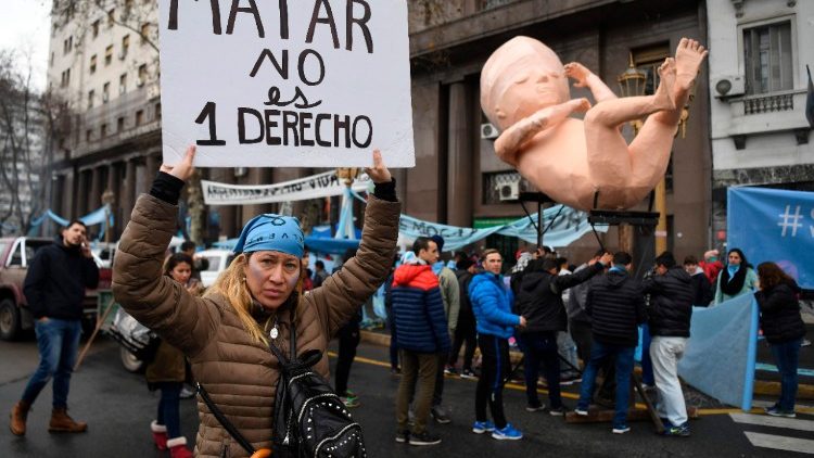 Argentinien: Eine Demonstration gegen das Abtreibungsgesetz