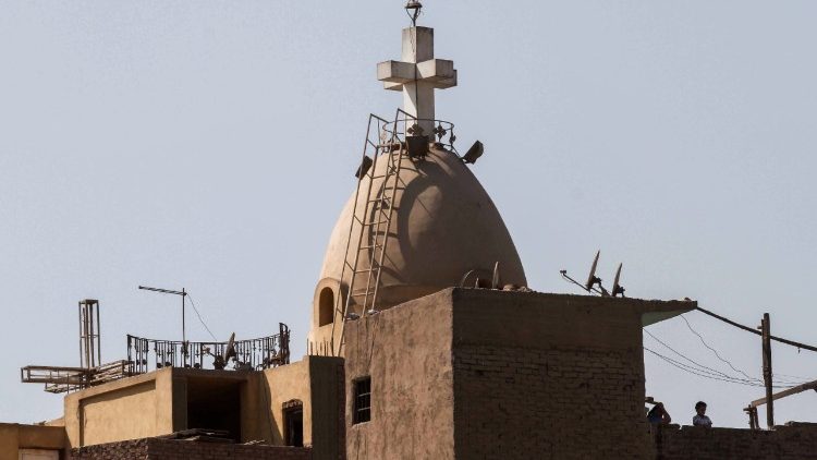 Das Anschlagsziel: Eine koptische Kirche nahe Kairo