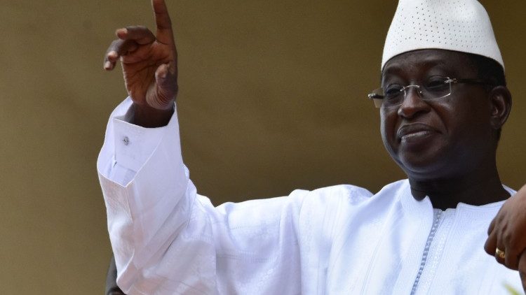 Le leader de l'opposition malienne Soumaïla Cissé, appelle ses partisans à se mobiliser le 13 août 2018 à Bamako.