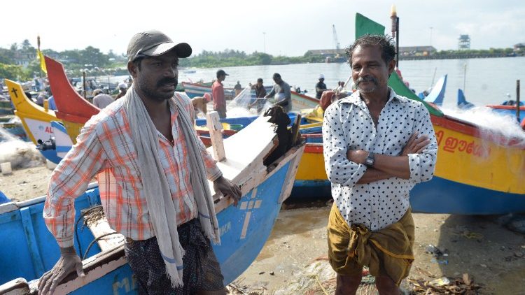 Fishermen of Kerala coast - UN World Fisheries Day November 21.