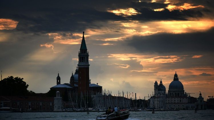 Die Benediktinerkirche „San Giorgio Maggiore“ in Venedig