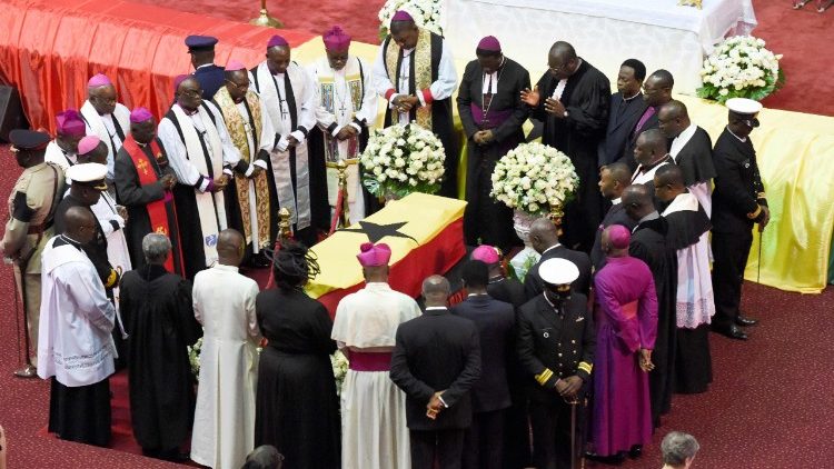 2018 metais Gana atsisveikino su savo iškiliu tautiečiu - buvusiu JTO sekretoriumi Kofi Annan. Krikščionių lyderių malda