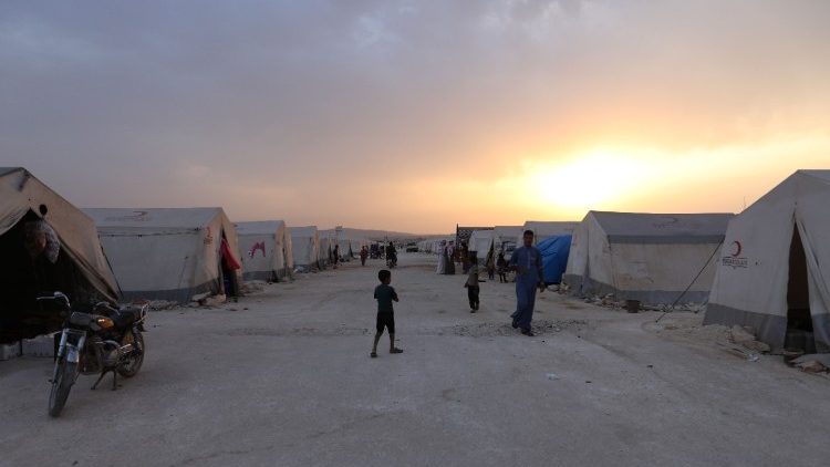 Le camp Hope sur la frontière turco-syrienne, le 13 septembre 2018. 