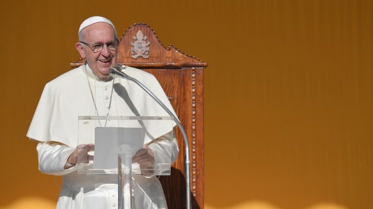 Папа падчас візіту ў Пьяца-Армерына