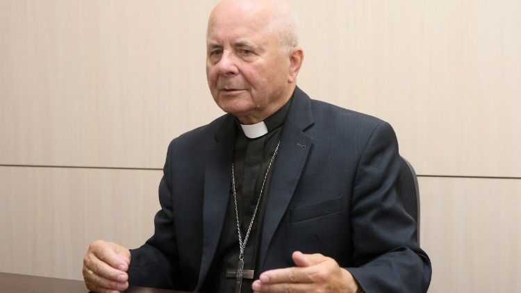 Sigitas Tamkevičius, der emeritierte Erzbischof von Kaunas