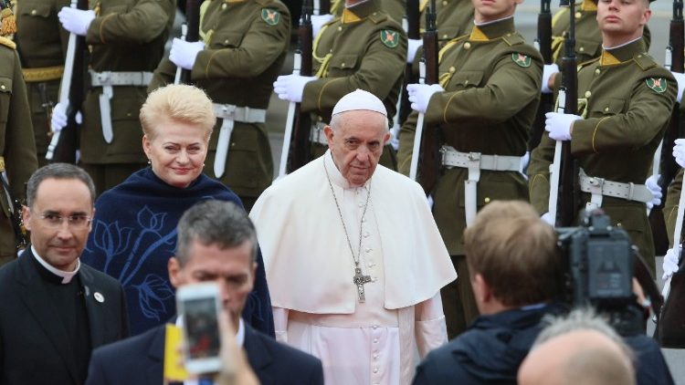 Der Papst in Vilnius