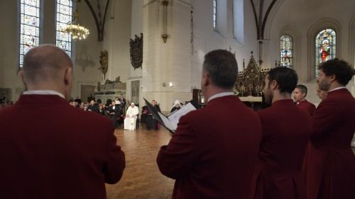「キリスト者の一致は宣教の鍵」教皇、ラトビアでエキュメニカルな集い