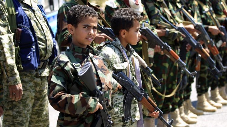 Йеменски деца-войници