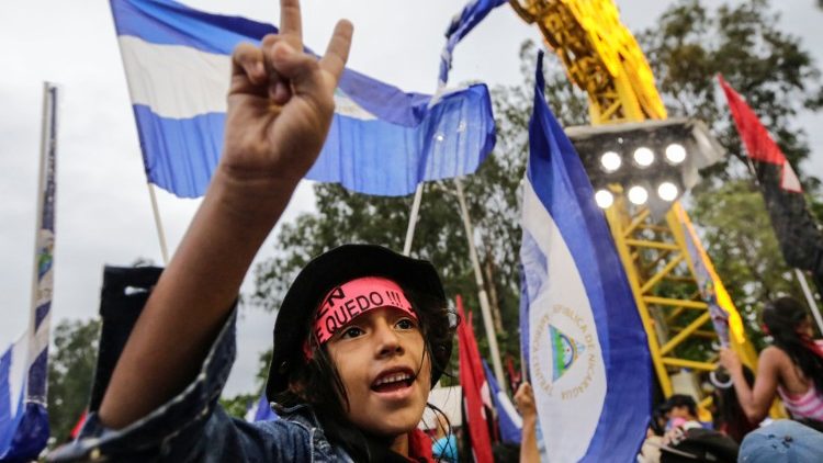 NICARAGUA- universitarios protestan 