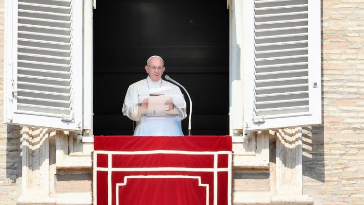 Popiežius Pranciškus sekmadienio vidudienio maldos susitikime
