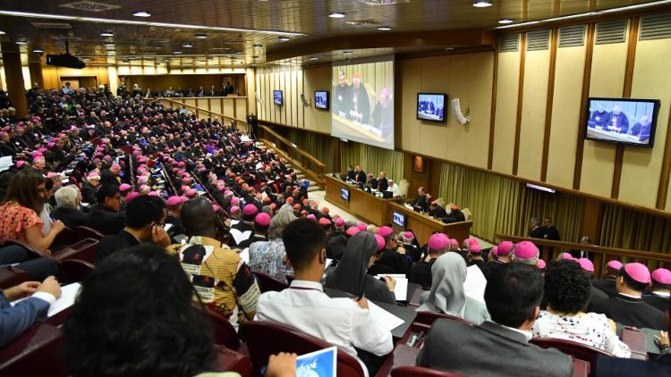 제15차 세계주교대의원회의 개회식