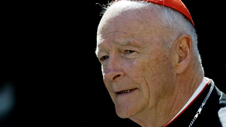 Der angeklagte ehemalige Kardinal Theodore McCarrick