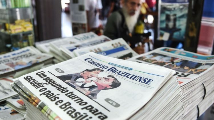 Zeitungskiosk in Brasilien