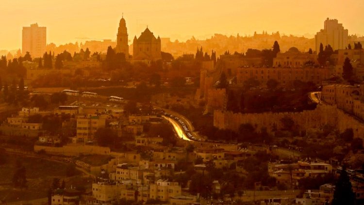 Vue générale de Jérusalem. 
