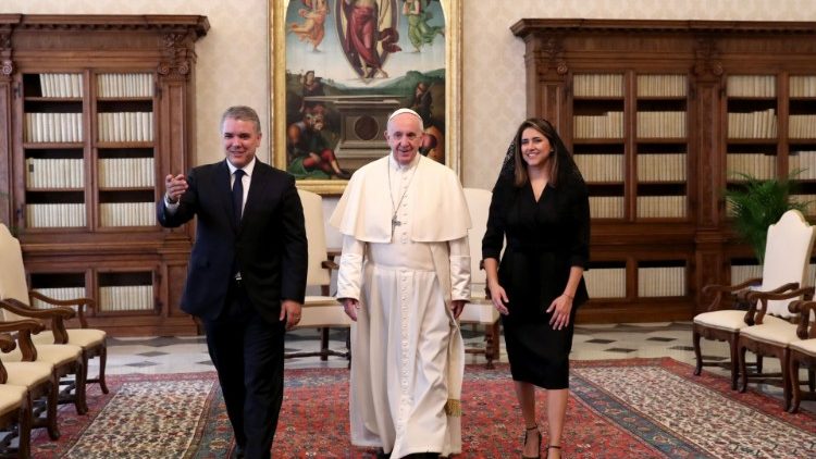 VATICAN-POPE-COLOMBIA