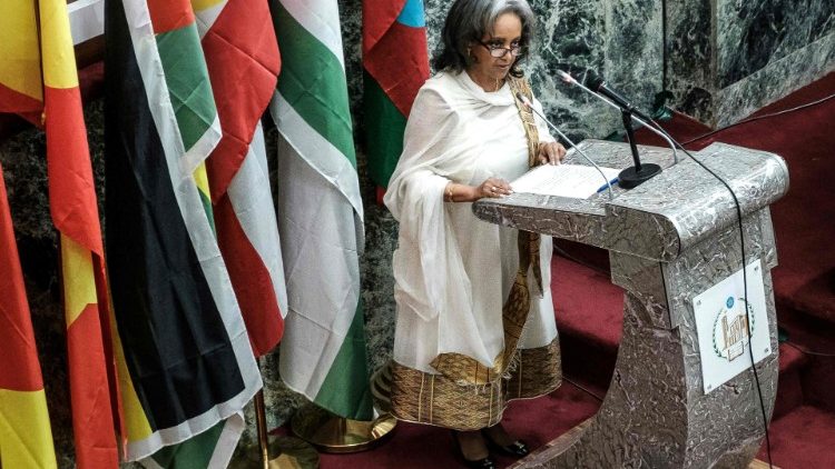 Ethiopia's first female presdent, Sahle-Work Zewde
