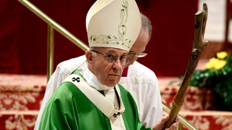 Папа Франциск на неделната литургия, 28 октомври 2018