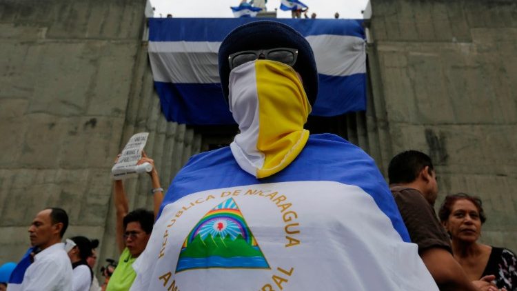 Katholiken protestieren in Nicaragua für die Freilassung politischer Gefangener