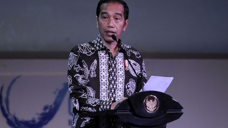 Präsident Joko Widodo ist Islamisten ein Dorn im Auge - im April stellt er sich wieder zur Wahl