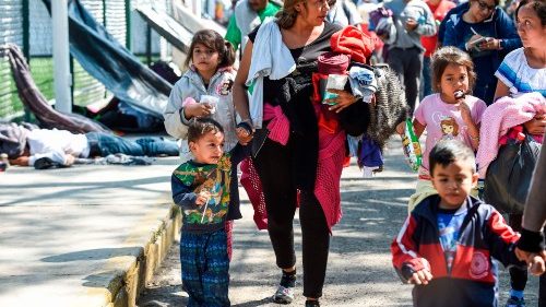 UNICEF pide que se proteja a los niños de la caravana migrante