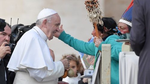 Indígenas Macuxi são recebidos pelo Papa Francisco  