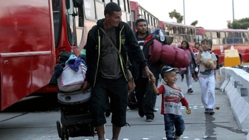 Mexiko: Migranten kommen an der US-Grenze an
