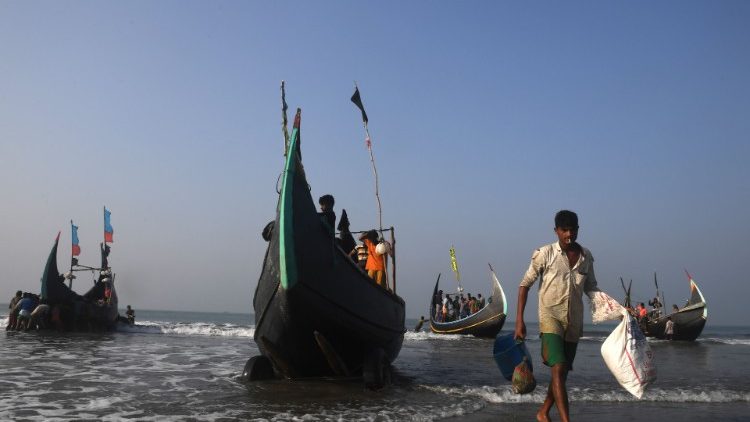 Bangladesi halászok