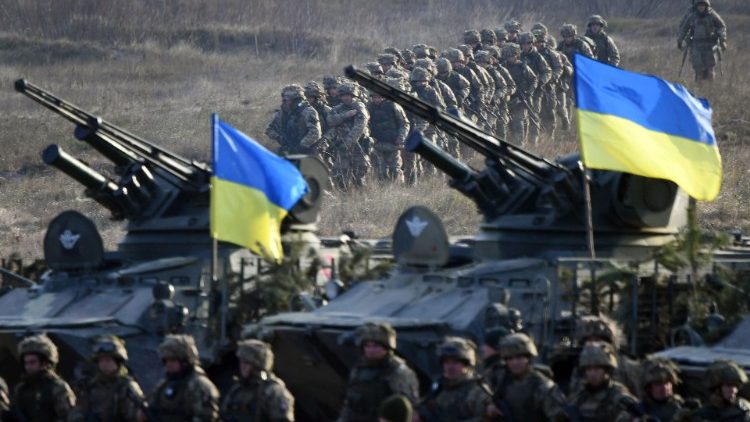 Украински военни части в района на Житомир