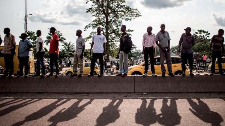 Politische Aktivisten in Kinshasa