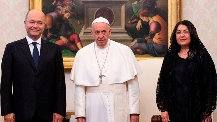Irako prezidento vizitas Vatikane